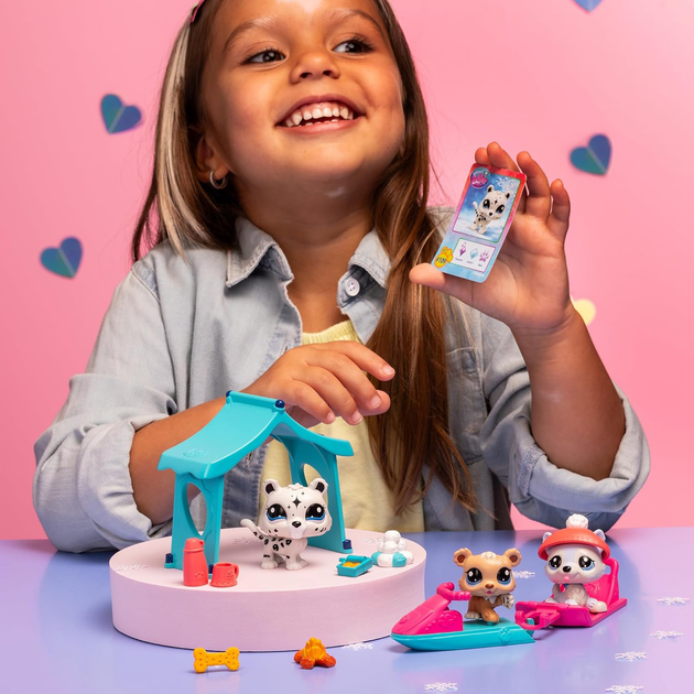 Набір фігурок Littlest Pet Shop Сніговий день 3 шт LPS00534 (885561005349) - зображення 8