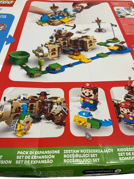 Zestaw klockow LEGO Super Mario Statki powietrzne Larry’ego i Mortona 1062 elementy (71427) (955555909875146) - Outlet - obraz 2