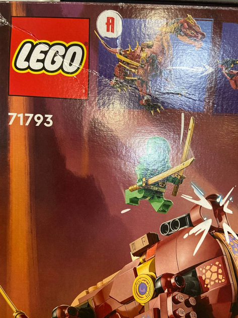 Zestaw klockow LEGO Ninjago Lawowy smok zmieniajacy sie w fale ognia 479 elementow (71793) (955555909441089) - Outlet - obraz 3