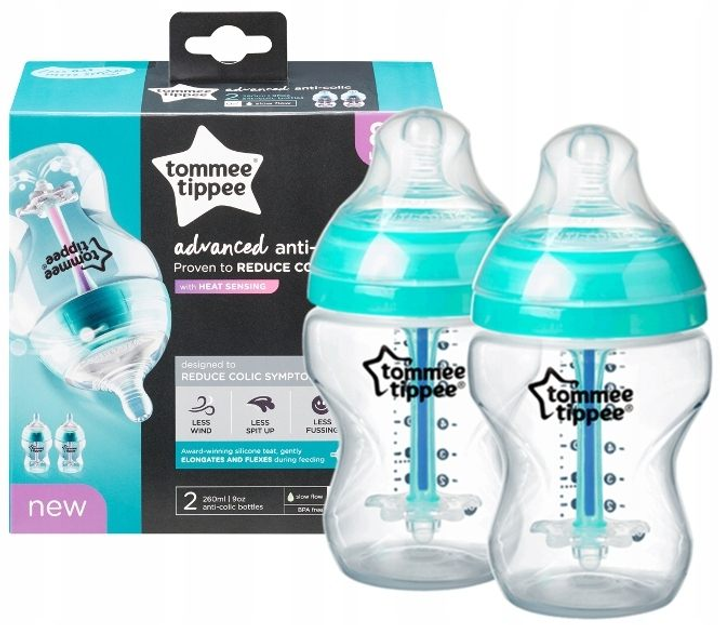 Zestaw butelek Tommee Tippee Advanced antykolkowych 260 ml 2 szt (5010415225252) - obraz 2