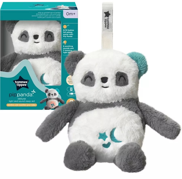 Zabawka z lampką nocną Tommee Tippee Deluxe Szumiś Pip Panda Plusz TTP491647 (5010415916471) - obraz 2