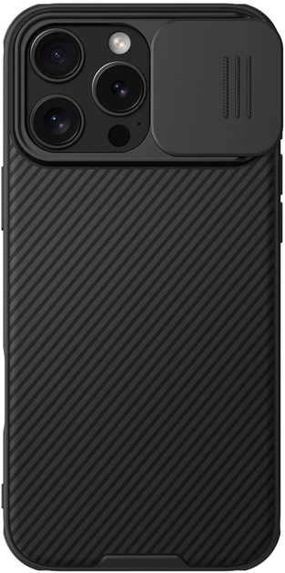 Etui plecki Nillkin CamShield Pro Magnetic Case do Apple iPhone 16 Pro Max Black (6902048286863) - obraz 1