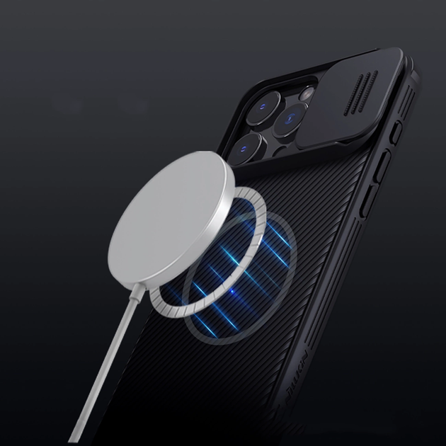 Панель Nillkin CamShield Pro Magnetic Case для Apple iPhone 16 Pro Max Black (6902048286863) - зображення 14