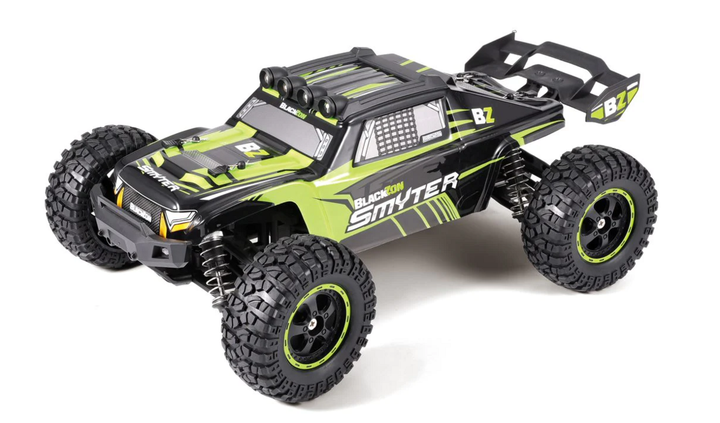 Машинка на дистанційному управлінні BlackZon Smyter Electric Desert Truck зеленого кольору (5700135401127) - зображення 4