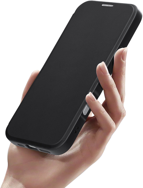 Чохол-книжка Dux Ducis Skin X Pro для Apple iPhone 16 Black (6934913004425) - зображення 6