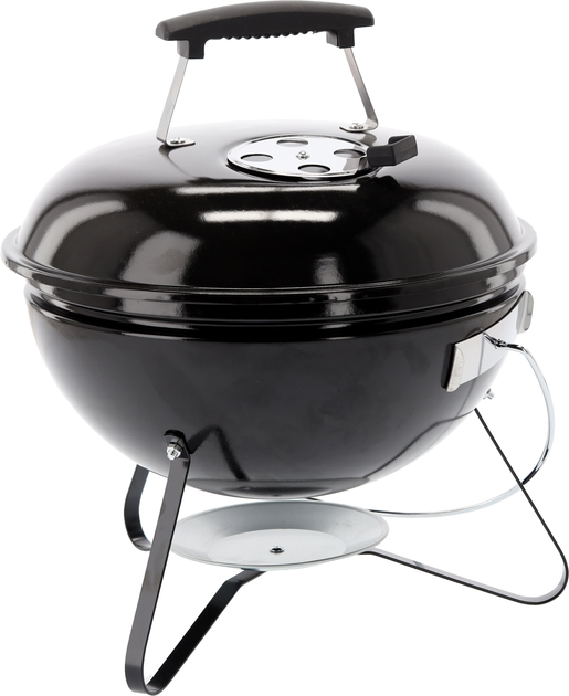 Портативний вугільний гриль Garden Line 37 х 37 х 44 см (BBQ0100) - зображення 3