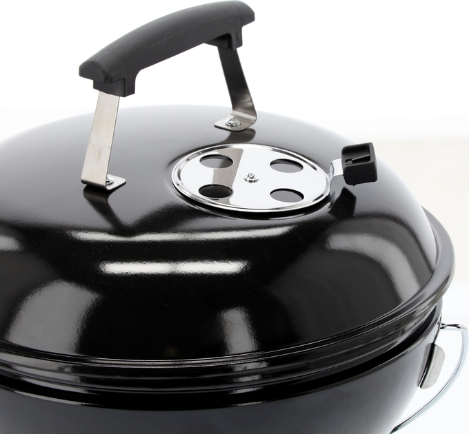 Портативний вугільний гриль Garden Line 37 х 37 х 44 см (BBQ0100) - зображення 6