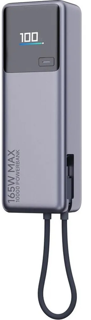 УМБ Xiaomi 10000 mAh 165W Integrated Cable Gray (BHR9361GL) - зображення 3