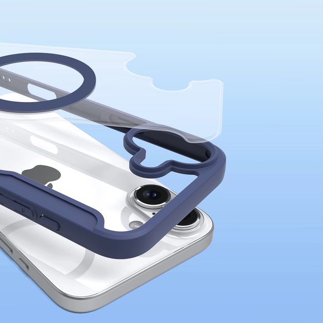 Etui z klapką Dux Ducis Skin X Pro do Apple iPhone 16 Blue (6934913004432) - obraz 9