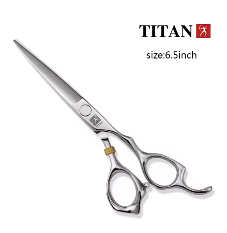 Профессиональные парикмахерские ножницы TITAN T3D для стрижки волос Japan 440C 6,5 дюймов - изображение 4
