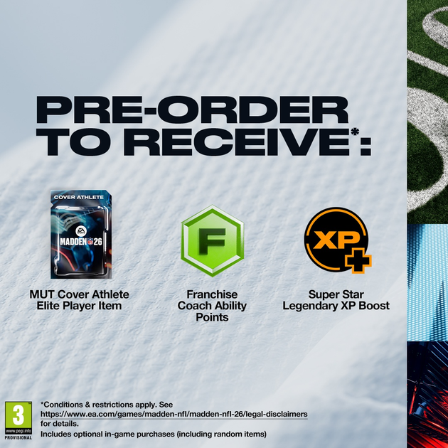 Gra Nintendo Switch 2 EA Sports Madden NFL 26 (Game-Key Card) (5030934125437) - obraz 3