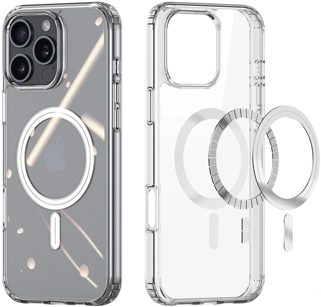 Панель Dux Ducis Clin Mag для Apple iPhone 16 Pro Transparent (6934913004074) - зображення 3