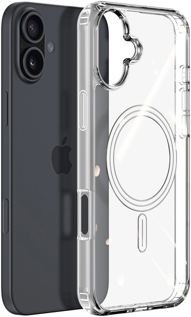 Etui plecki Dux Ducis Clin Mag do Apple iPhone 16 Plus Transparent (6934913004067) - obraz 2