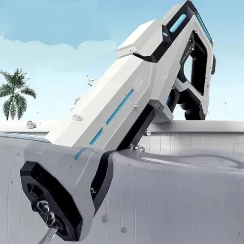 Водный бластер с насосом Zomer детский электрический водяной пистолет на аккумуляторе + USB - изображение 4