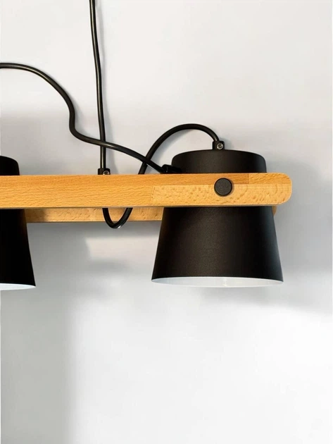 Люстра подвесная VOLOSHKA RL 3xGX53 черный LIGHT SET - изображение 4