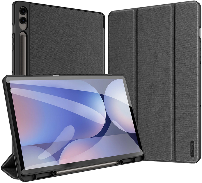 Обкладинка Dux Ducis Domo для Samsung Galaxy Tab S10+/S9+/ S9 FE+ Black (6934913000762) - зображення 2