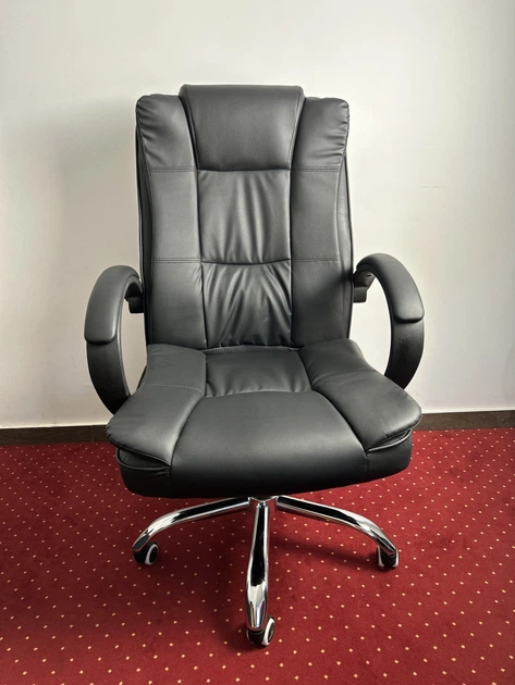 Крісло офісне на колесах Bonro B-607 чорне (4230012) - изображение 10
