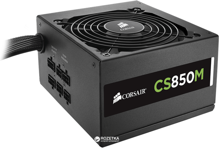 Блок питания Corsair CS850M 850W (CP-9020086-EU) - Фото 2 Блок питания Corsair CS850M 850W (CP-9020086-EU) - изображение 2