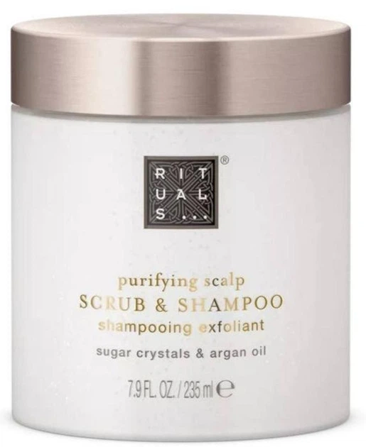 Скраб-шампунь для волос Rituals Purifying Scalp Scrub & Shampoo, 235 мл (8719134161076) - Фото 1 Скраб-шампунь для волос Rituals Purifying Scalp Scrub & Shampoo, 235 мл (8719134161076) - изображение 1