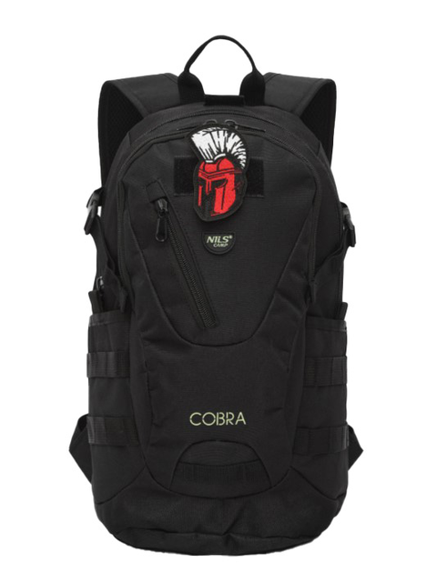 Plecak taktyczny Nils Camp Cobra NC3905 25L Czarny (5908261681943) - obraz 1