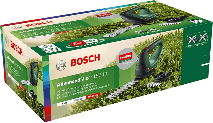Akumulatorowe nożyce do żywopłotu Bosch AdvancedShear 18V-10 bez akumulatora i ładowarki (4059952558417) - obraz 2