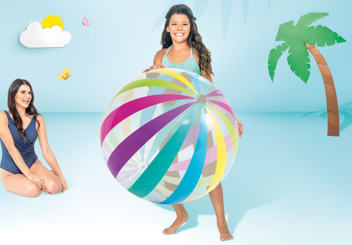Piłka plażowa Intex Jumbo 107 cm 59065 (6941057402147) - obraz 3