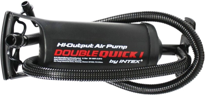 Ручний насос для матраців Intex Double Quick II 68612 (6941057466125) - зображення 2