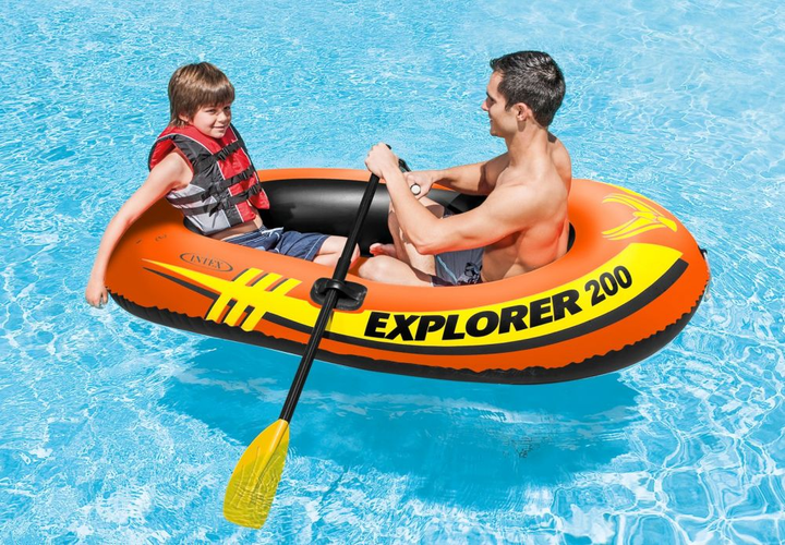Весла для човна Intex одинарне перо 122 см 2 шт 59623 (6941057456232) - зображення 6