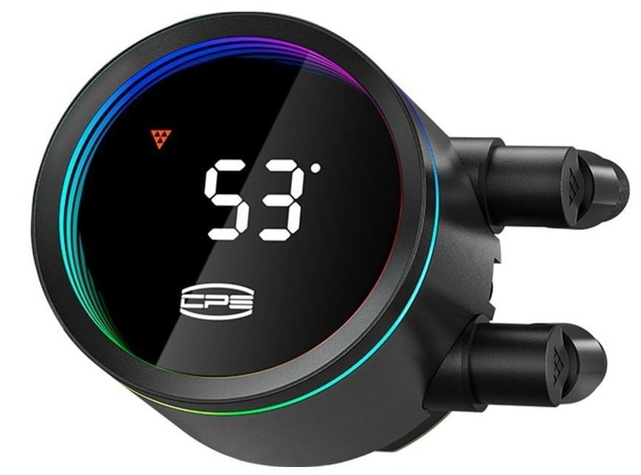 Система жидкостного охлаждения PcCooler DA360 Pro ARGB Digital Black - изображение 2