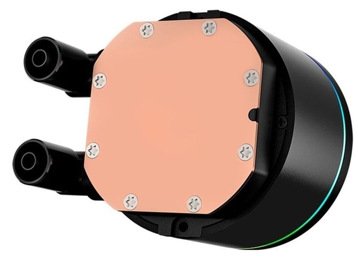 Система жидкостного охлаждения PcCooler DA360 Pro ARGB Digital Black - изображение 3