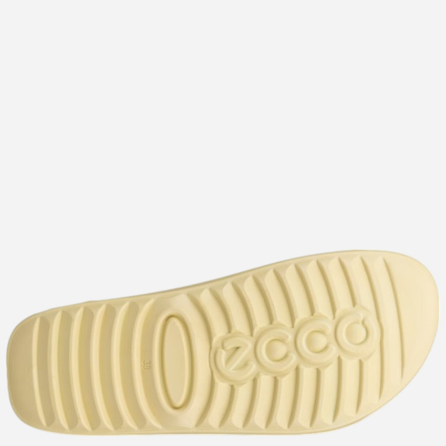 Жіночі шльопанці Ecco Cozmo PF W 20668301710 39 Бежеві (194891837293) - зображення 6