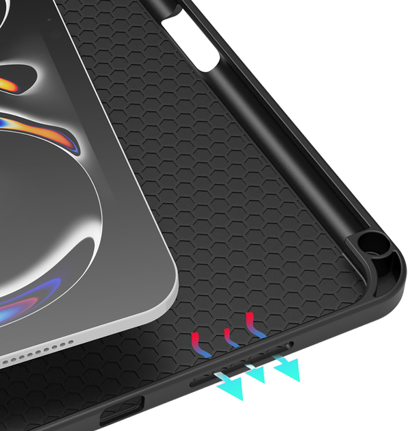Etui Dux Ducis Domo do Apple iPad Pro 11" 2024 Black (6934913006092) - obraz 11