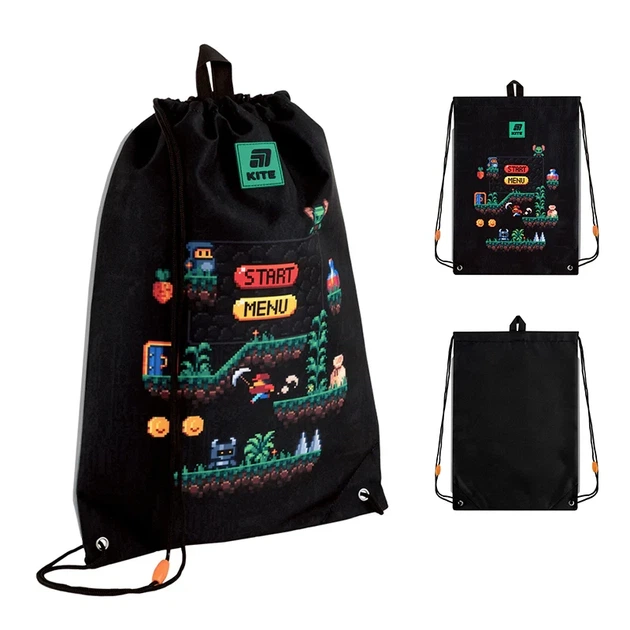 Шкільний набір Kite Education Pixel Game SET_K25-555S-4 (рюкзак, пенал, сумка) - изображение 7