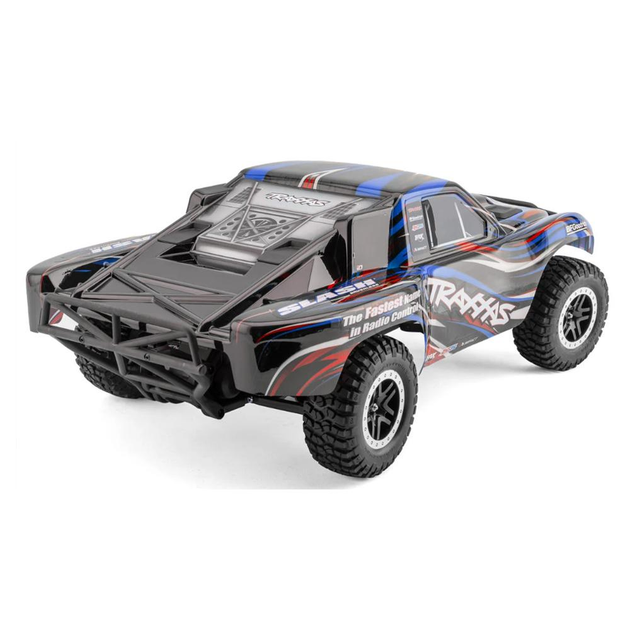 Машинка на радіокеруванні Traxxas Slash BL-2s HD 1/10 RTR 2WD Brushless Short Course Truck (58334-4 Blue) - зображення 2