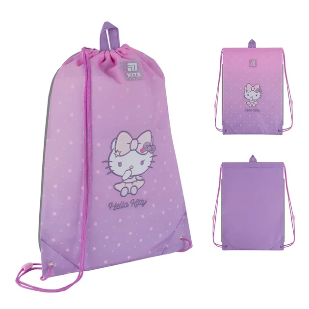 Шкільний набір Kite Education Hello Kitty SET_HK25-555S (рюкзак, пенал, сумка) - Фото 6 Шкільний набір Kite Education Hello Kitty SET_HK25-555S (рюкзак, пенал, сумка) - зображення 6