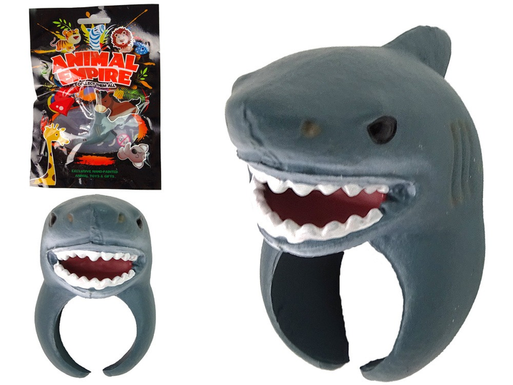 Pierścień edukacyjny LEAN Toys na rękę Rekin 11308 (5905679071021) - obraz 4