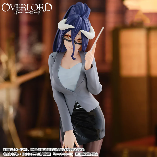 Аниме фигурка Banpresto Albedo Альбедо teacher style с Overlord Повелитель 20 см - изображение 3