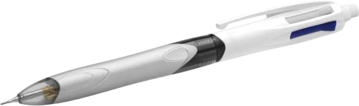Ручка кулькова BIC 4 Colors 3+1HB різнокольорова (3086123449701) - зображення 1