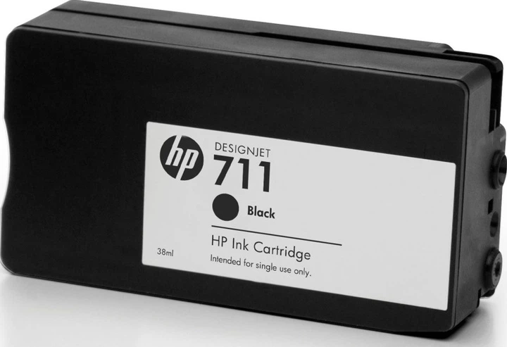 Картридж HP 711 DesignJet T120/T520 Black (CZ133A) - Фото 2 Картридж HP 711 DesignJet T120/T520 Black (CZ133A) - зображення 2