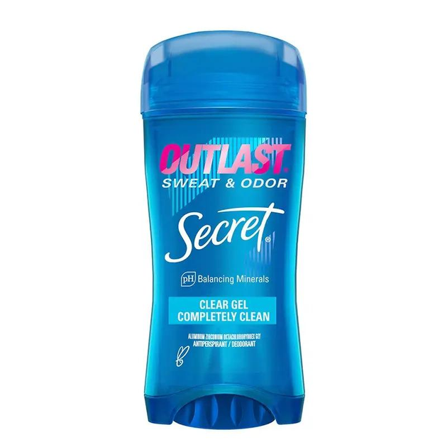 Дезодорант антиперспірант жіночий гелевий SECRET OUTLAST Sweat & ODOR 72 години 73 г - Фото 1 Дезодорант антиперспірант жіночий гелевий SECRET OUTLAST Sweat & ODOR 72 години 73 г - зображення 1