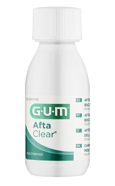 Ополаскиватель рта от стоматита, Gum Afta Clear, 120мл - изображение 2