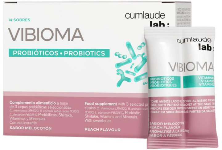 Дієтична добавка Cumlaude Lab Vibioma 14 саше (8428749006336) - зображення 2