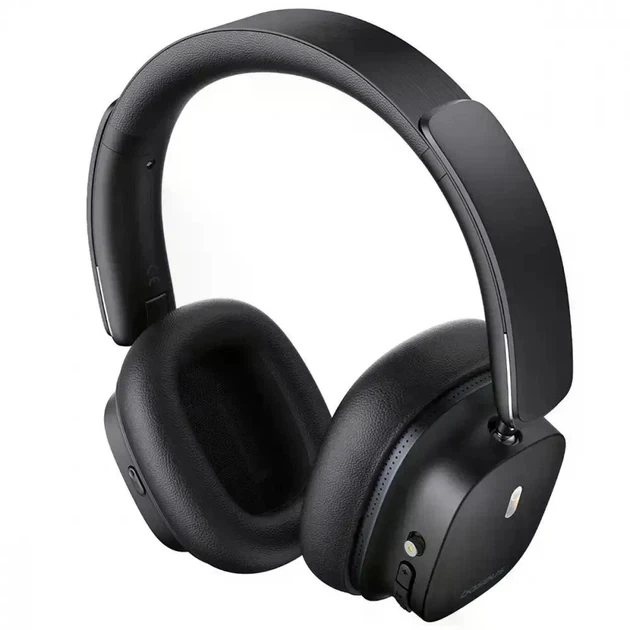 Беспроводные Bluetooth наушники Baseus Bowie 30 Max Noise-Cancellation Black - изображение 3