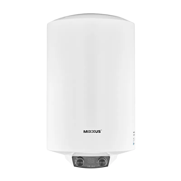 Водонагрівач "Циліндр" MIXXUS EWH-08100 ROUND DRY накопичувальний 100 л, сухий тен 2 kW (WH0610) - Фото 1 Водонагрівач "Циліндр" MIXXUS EWH-08100 ROUND DRY накопичувальний 100 л, сухий тен 2 kW (WH0610) - изображение 1