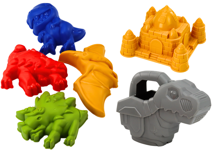 Zestaw do piasku LEAN Toys Dinozaury 18518 (5905991021476) - obraz 3