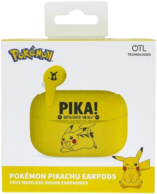 Навушники OTL Technologies TWS Pikachu PK0859 (5055371624008) - зображення 5
