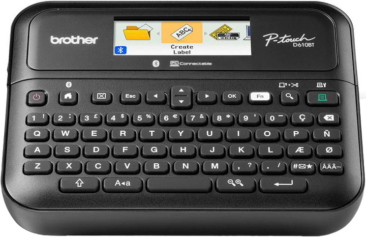 Принтер етикеток Brother PT-D610BTVP (PTD610BTVPZW1) - зображення 2