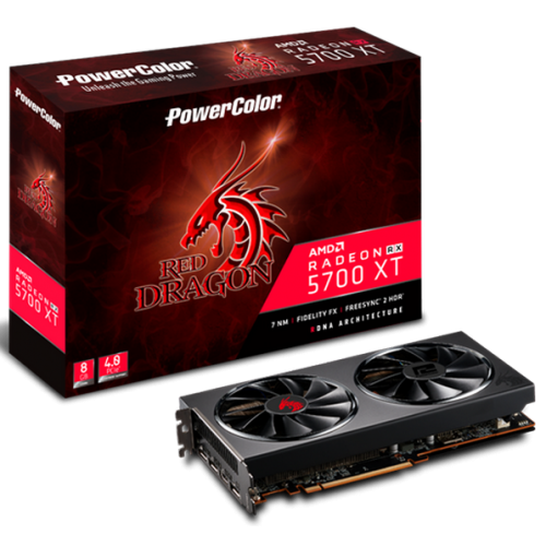 Відеокарта PowerColor Radeon RX 5700 8GB Red Dragon GDDR6 (AXRX 5700 8GBD6-3DHR/OC) - зображення 3