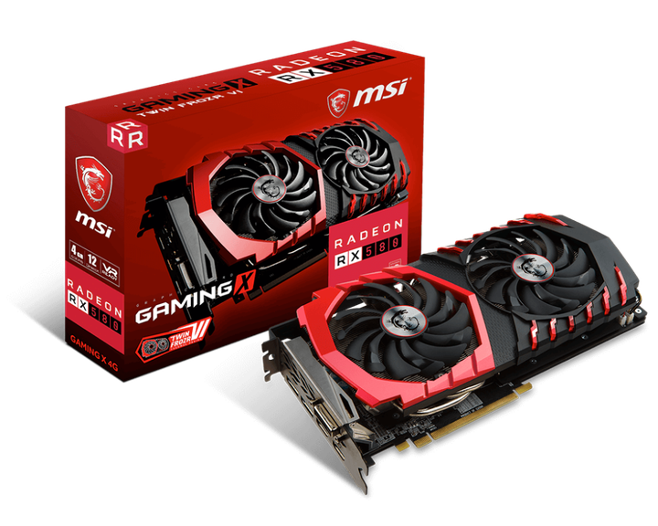 Відеокарта MSI Radeon RX 580 Gaming X 4GB GDDR5 (Radeon RX 580 GAMING X 4G), Б/в - изображение 3