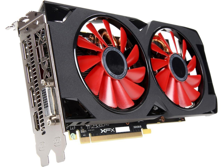 Відеокарта XFX Radeon RX580 (2048sp) 8Gb DDR5 (RX-580S85DDM), Б/в - изображение 4